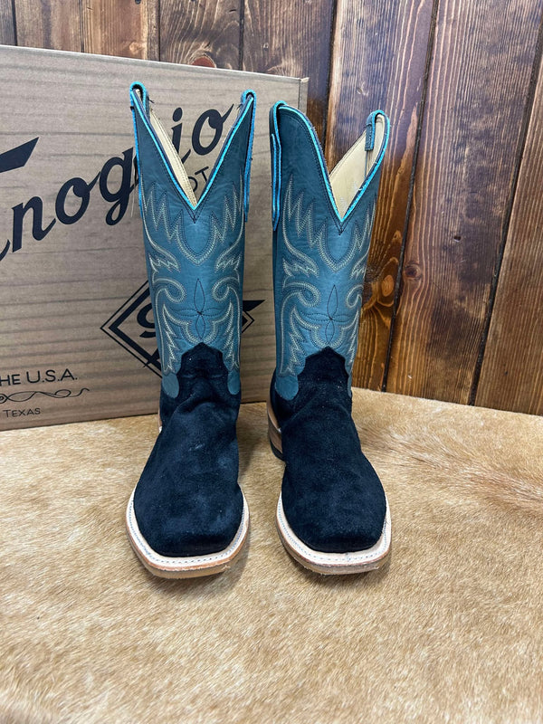 Men's Fenoglio Black Avatar Roughout Boot-Men's Boots-Fenoglio Boots-Lucky J Boots & More, Women's, Men's, & Kids Western Store Located in Carthage, MO