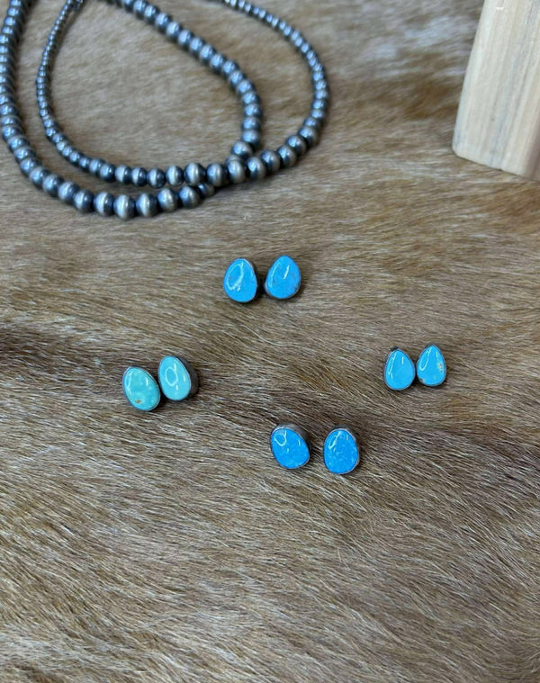 Gia Earrings-Earrings-LJ Turquoise-Lucky J Boots & More, Women's, Men's, & Kids Western Store Located in Carthage, MO