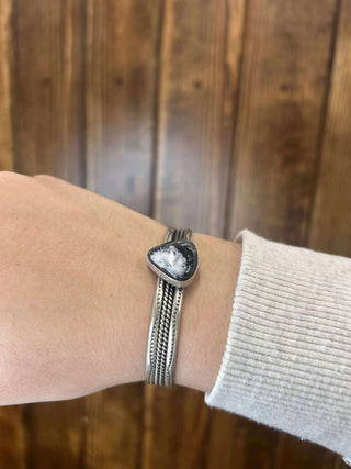 Selah Cuff-Bracelets-LJ Turquoise-Lucky J Boots & More, Women's, Men's, & Kids Western Store Located in Carthage, MO