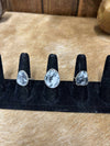 Macy Ring-Rings-LJ Turquoise-Lucky J Boots & More, Women's, Men's, & Kids Western Store Located in Carthage, MO
