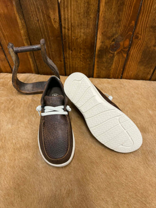 Ariat Men's Buckeye Warm Brown Elephant Print Shoe