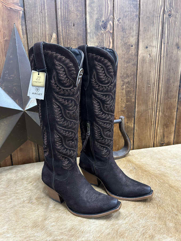 Womens Ariat French Roast Laramie Boot-Women's Boots-Ariat-Lucky J Boots & More, Women's, Men's, & Kids Western Store Located in Carthage, MO