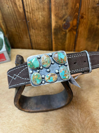 Turquoise Belt Buckles
