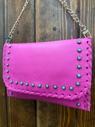 Kurtmen Barbie Pink Clutch