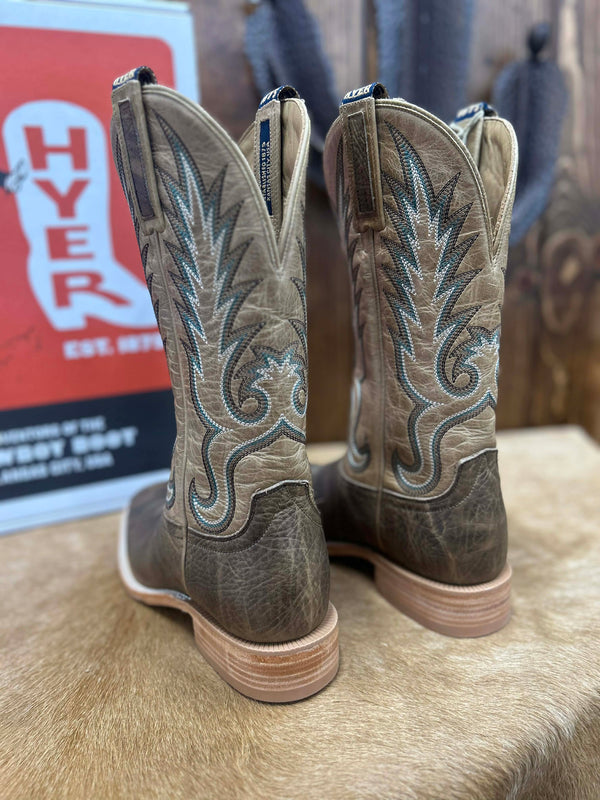 Men's Hyer Kincaid Tobacco Shrunken Shoulder Boot-Men's Boots-HYER Boots-Lucky J Boots & More, Women's, Men's, & Kids Western Store Located in Carthage, MO