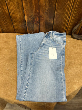 Women's Flying Monkey Hallie High Rise Wide Leg Jean-Women's Denim-Flying Monkey-Lucky J Boots & More, Women's, Men's, & Kids Western Store Located in Carthage, MO