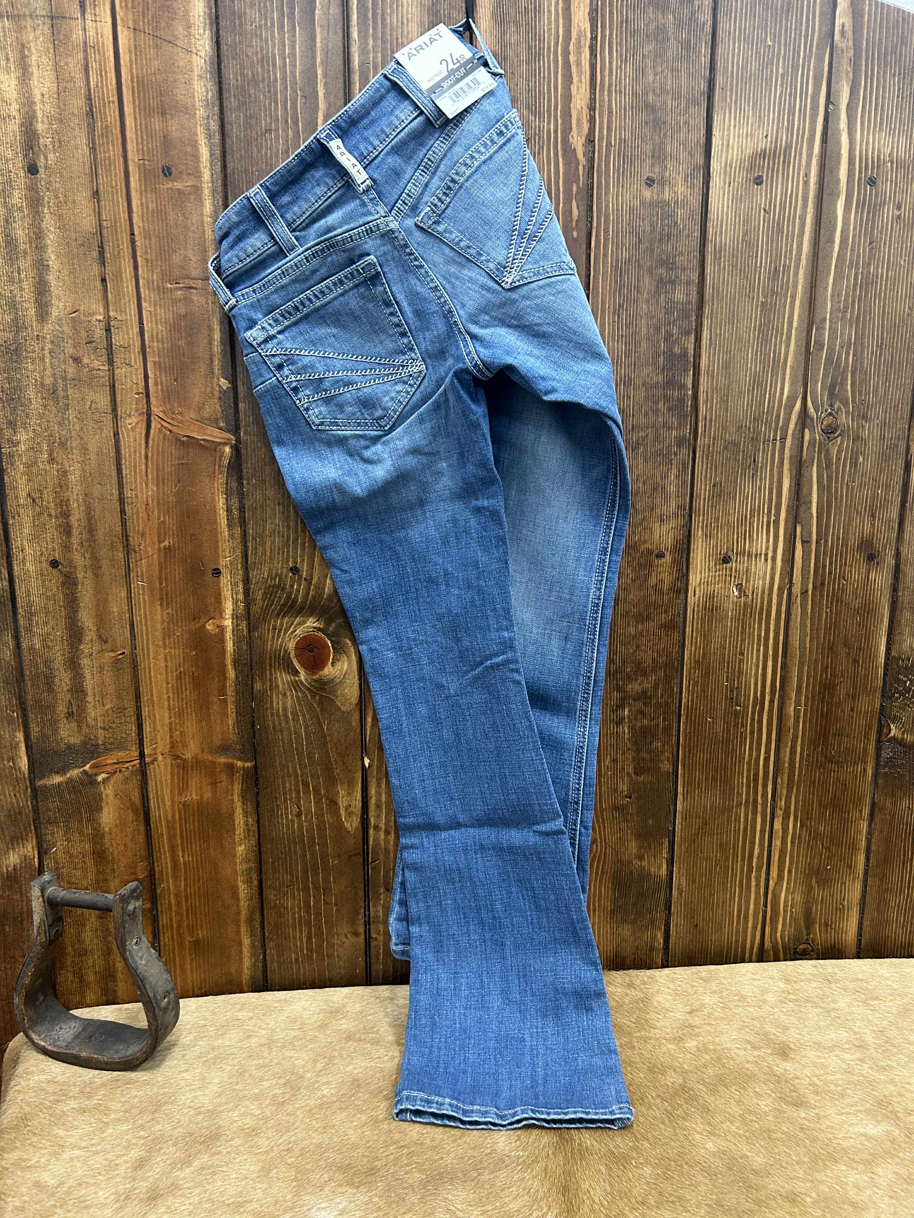 Women's Ariat Aisha Boot Cut Jean-Women's Denim-Ariat-Lucky J Boots & More, Women's, Men's, & Kids Western Store Located in Carthage, MO