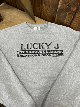 LJ Bella Sweatshirt-Sweatshirts-The Dugout-Lucky J Boots & More, Women's, Men's, & Kids Western Store Located in Carthage, MO