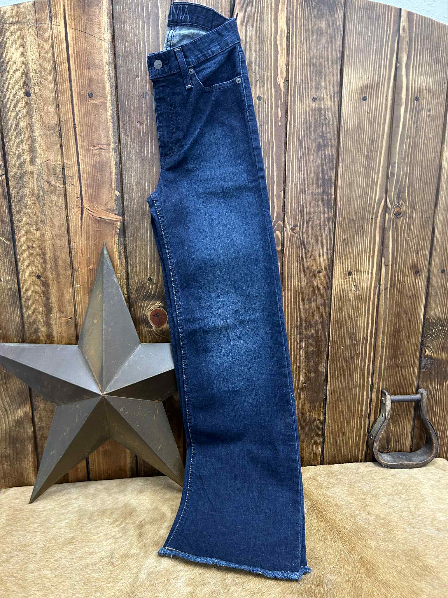 Kimes Ranch Olivia Dark Wash High Rise Wide Leg Jean-Women's Denim-Kimes Ranch-Lucky J Boots & More, Women's, Men's, & Kids Western Store Located in Carthage, MO