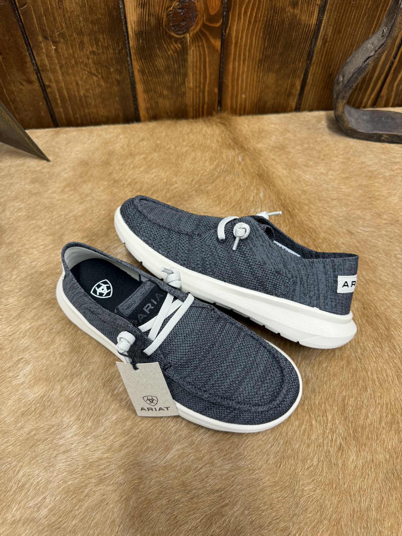 Women's Ariat Heathered Smoke Knit Hilo Shoes