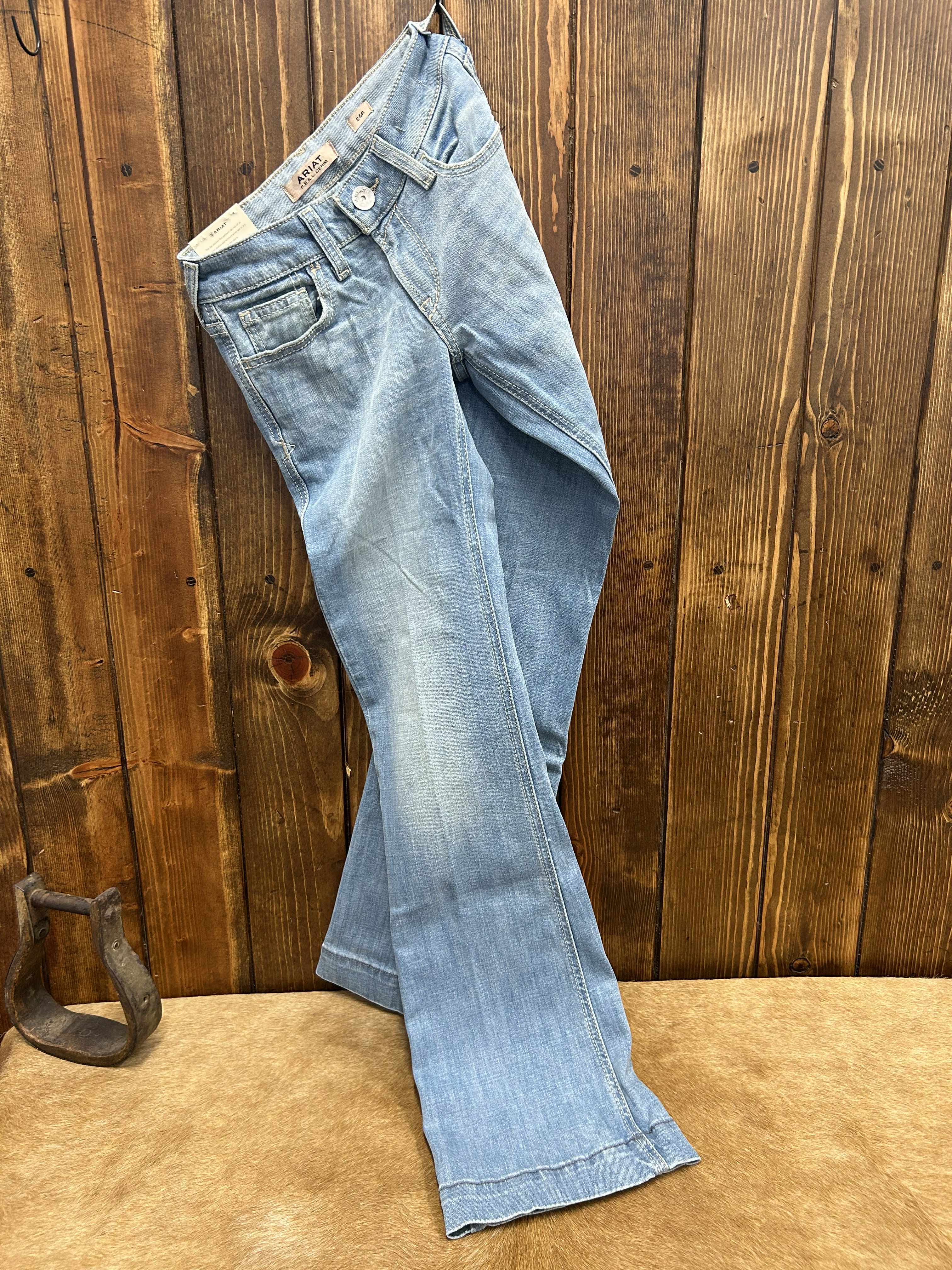 Women's Ariat Giovana Slim Leg Trouser Jean-Women's Denim-Ariat-Lucky J Boots & More, Women's, Men's, & Kids Western Store Located in Carthage, MO