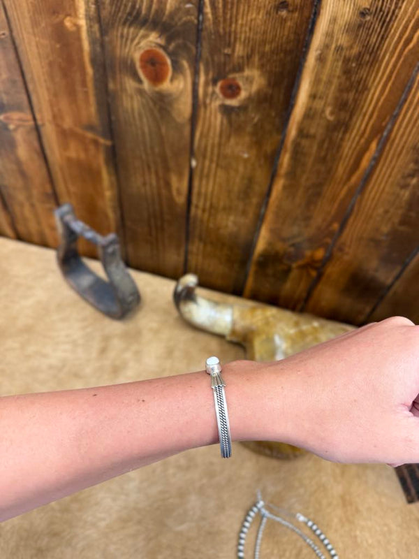 Samara Cuff-Bracelets-LJ Turquoise-Lucky J Boots & More, Women's, Men's, & Kids Western Store Located in Carthage, MO