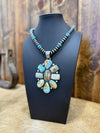 Augusta Necklace-Necklaces-LJ Turquoise-Lucky J Boots & More, Women's, Men's, & Kids Western Store Located in Carthage, MO