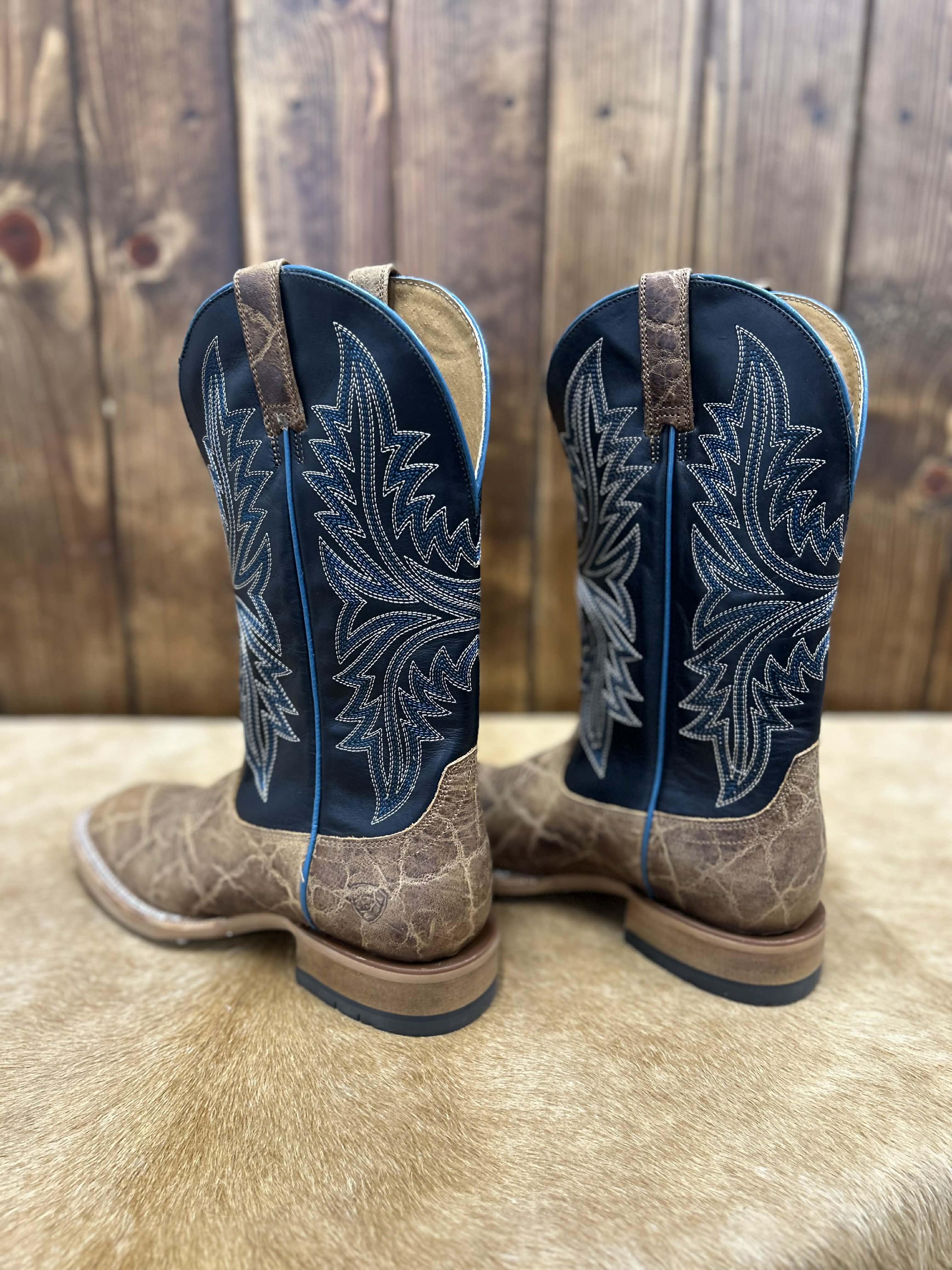 Men's Ariat Cowhand Smoked Tan Boot-Men's Boots-Ariat-Lucky J Boots & More, Women's, Men's, & Kids Western Store Located in Carthage, MO