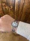 Norah Cuff-Bracelets-LJ Turquoise-Lucky J Boots & More, Women's, Men's, & Kids Western Store Located in Carthage, MO