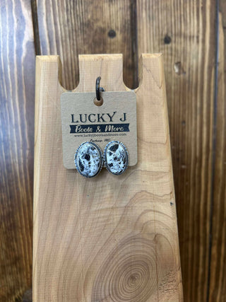 Gwendolyn Earrings-Earrings-LJ Turquoise-Lucky J Boots & More, Women's, Men's, & Kids Western Store Located in Carthage, MO