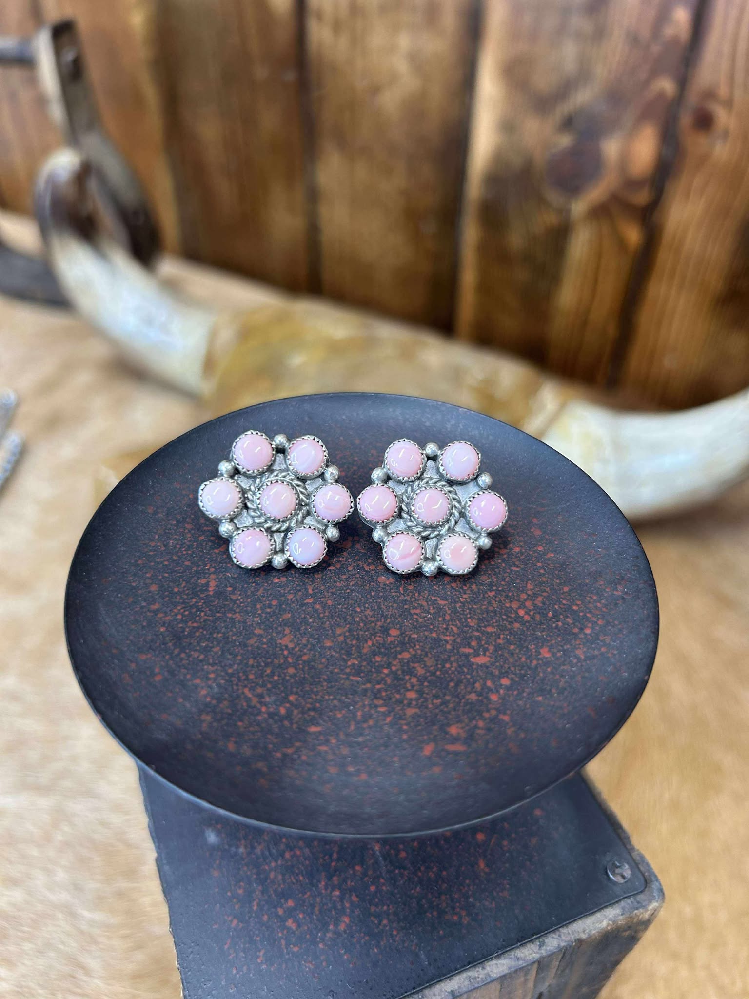 Saylor Earrings-Earrings-LJ Turquoise-Lucky J Boots & More, Women's, Men's, & Kids Western Store Located in Carthage, MO