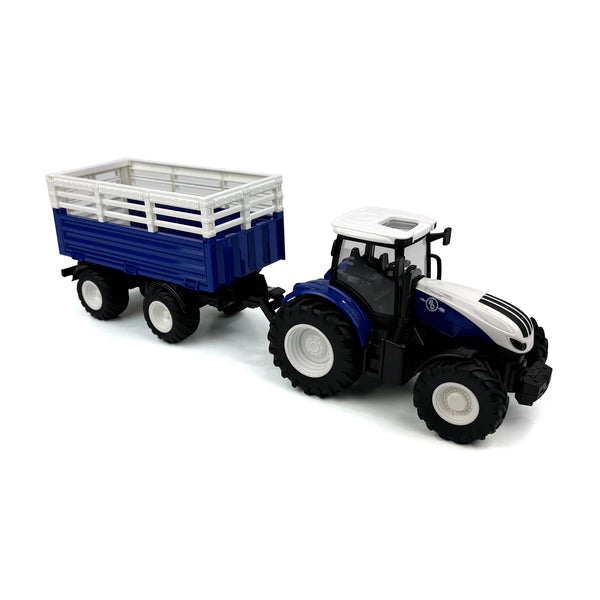 1:24 Scale RC Tractor W/ Hay Trailer-Toys-Big Country Toys-Lucky J Boots & More, Women's, Men's, & Kids Western Store Located in Carthage, MO