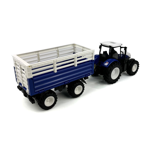 1:24 Scale RC Tractor W/ Hay Trailer-Toys-Big Country Toys-Lucky J Boots & More, Women's, Men's, & Kids Western Store Located in Carthage, MO