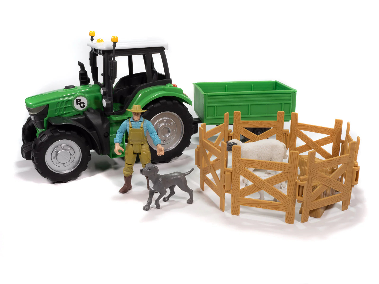 16-Piece Sheep Farmer & Tractor Playset-Big Country Toys-Lucky J Boots & More, Women's, Men's, & Kids Western Store Located in Carthage, MO