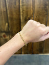 Gold Pearls Bracelet-Bracelets-LJ Fashion Jewelry-Lucky J Boots & More, Women's, Men's, & Kids Western Store Located in Carthage, MO