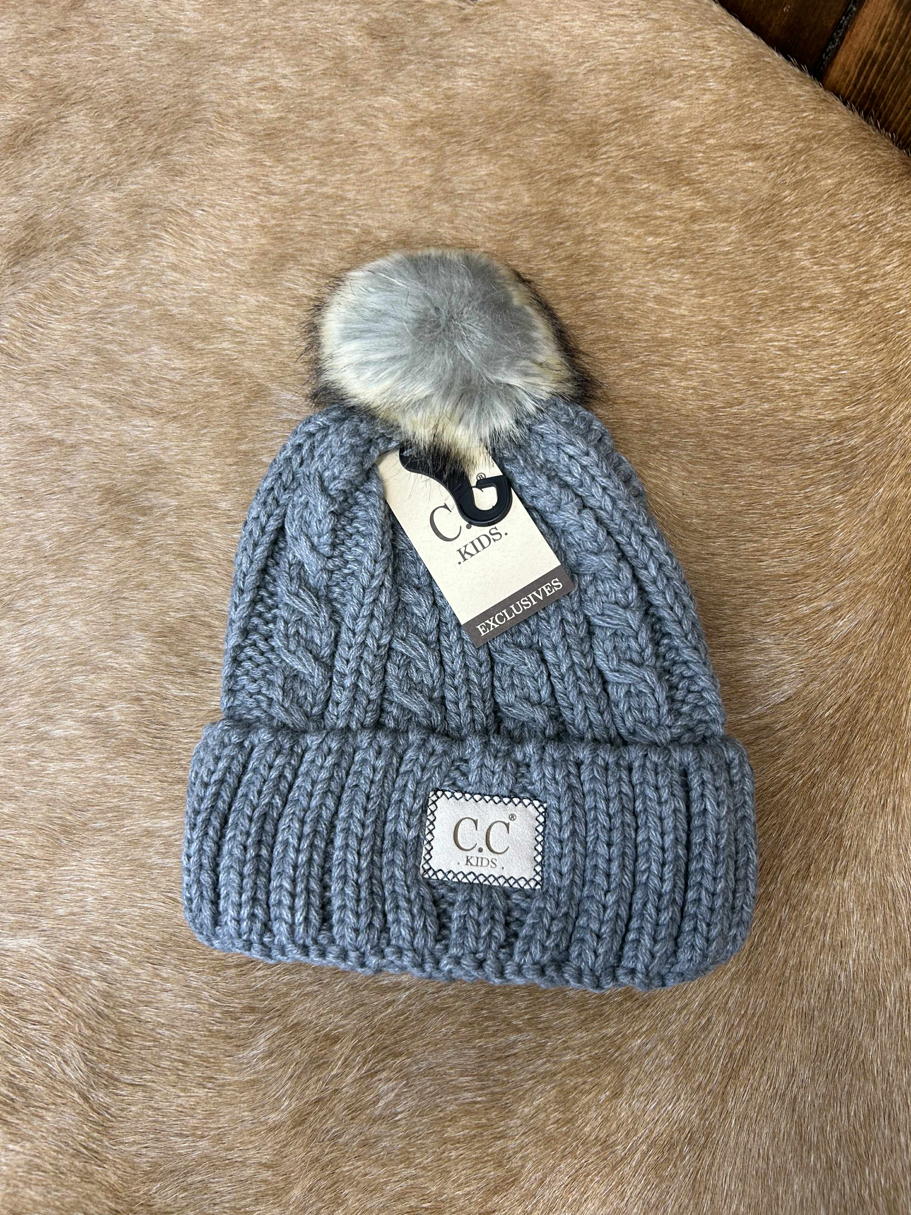 C.C Kids Beanies-Beanie/Gloves-C.C Beanies-Lucky J Boots & More, Women's, Men's, & Kids Western Store Located in Carthage, MO