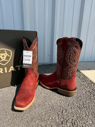 Men's Ariat Futurity Cashout Tuscan Red Boot