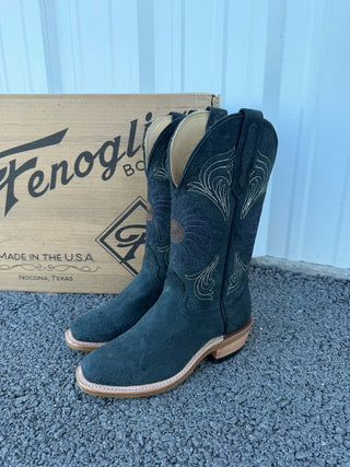 Women's Fenoglio Black Wild Boar Boot
