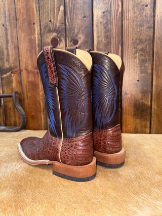Women's Anderson Bean Tobacco Caiman Boot