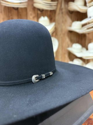 Rodeo King 30X Black Felt Hat 4 7/8" Brim-Felt Cowboy Hats-Rodeo King-Lucky J Boots & More, Women's, Men's, & Kids Western Store Located in Carthage, MO