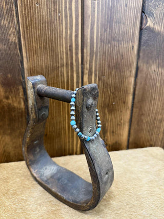 Romy Bracelet-Bracelets-LJ Turquoise-Lucky J Boots & More, Women's, Men's, & Kids Western Store Located in Carthage, MO