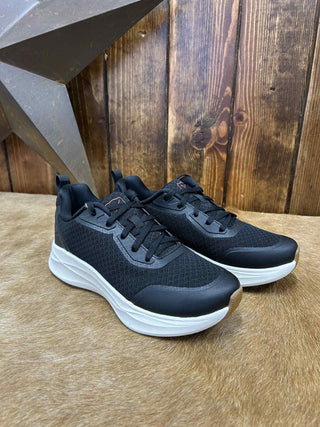 Women's Twisted X Feather X Black Casual Shoes WCAU020-Women's Casual Shoes-Twisted X Boots-Lucky J Boots & More, Women's, Men's, & Kids Western Store Located in Carthage, MO