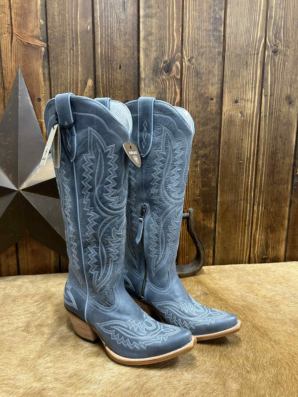 Women's Ariat Vintage Denim Casanova Boot-Women's Boots-Ariat-Lucky J Boots & More, Women's, Men's, & Kids Western Store Located in Carthage, MO