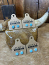 Skyla Earrings-Earrings-LJ Turquoise-Lucky J Boots & More, Women's, Men's, & Kids Western Store Located in Carthage, MO