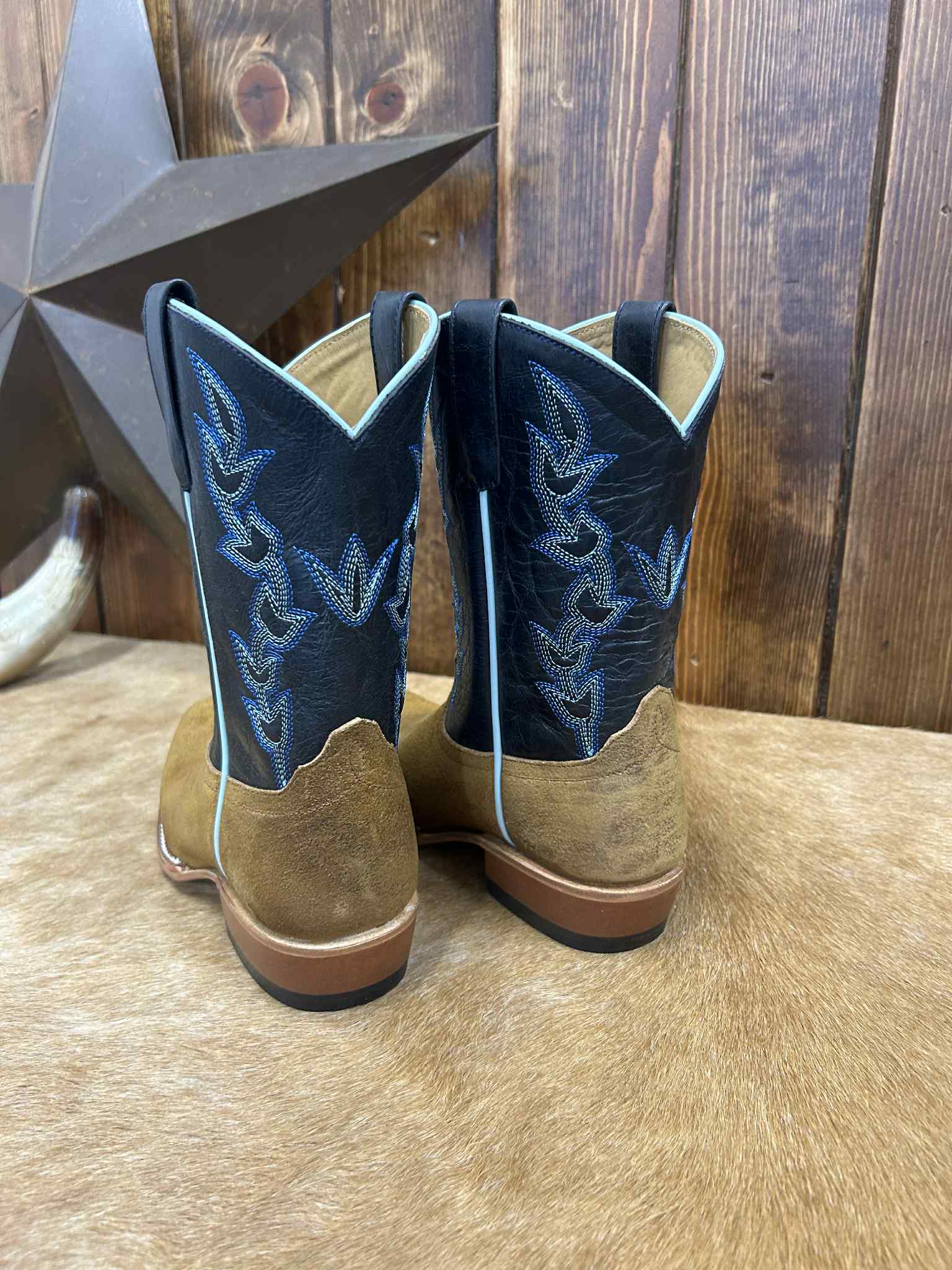 Kid's Anderson Bean Sand Waxy Commander Boot-Kids Boots-Anderson Bean-Lucky J Boots & More, Women's, Men's, & Kids Western Store Located in Carthage, MO