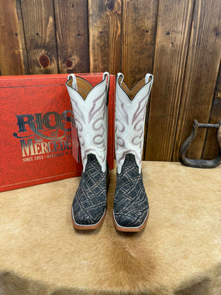 Men's Rios of Mercedes Chestnut Safari Elephant Boot-Men's Boots-Rios of Mercedes-Lucky J Boots & More, Women's, Men's, & Kids Western Store Located in Carthage, MO