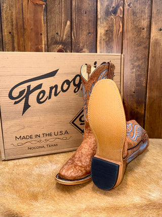 Men's Fenoglio Vintage Cognac Boar Boots