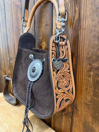 Leanna Stirrup Crossbody Purse