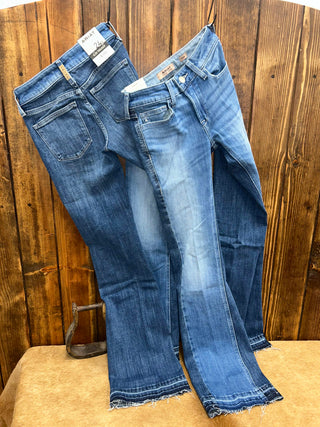 Women's Ariat Perfect Rise Jazmine Slim Trouser Jean-Women's Denim-Ariat-Lucky J Boots & More, Women's, Men's, & Kids Western Store Located in Carthage, MO
