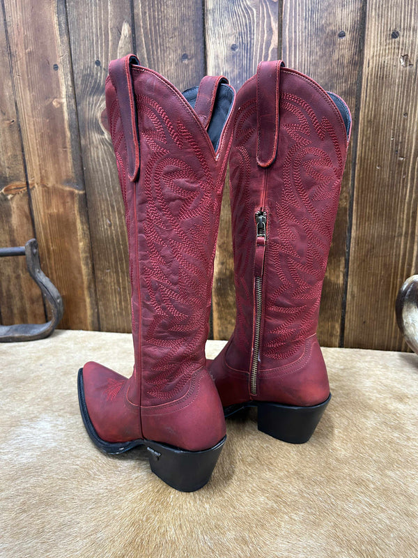 Women's Lane Smokeshow Smoldering Ruby Boot-Women's Boots-Lane Boots-Lucky J Boots & More, Women's, Men's, & Kids Western Store Located in Carthage, MO