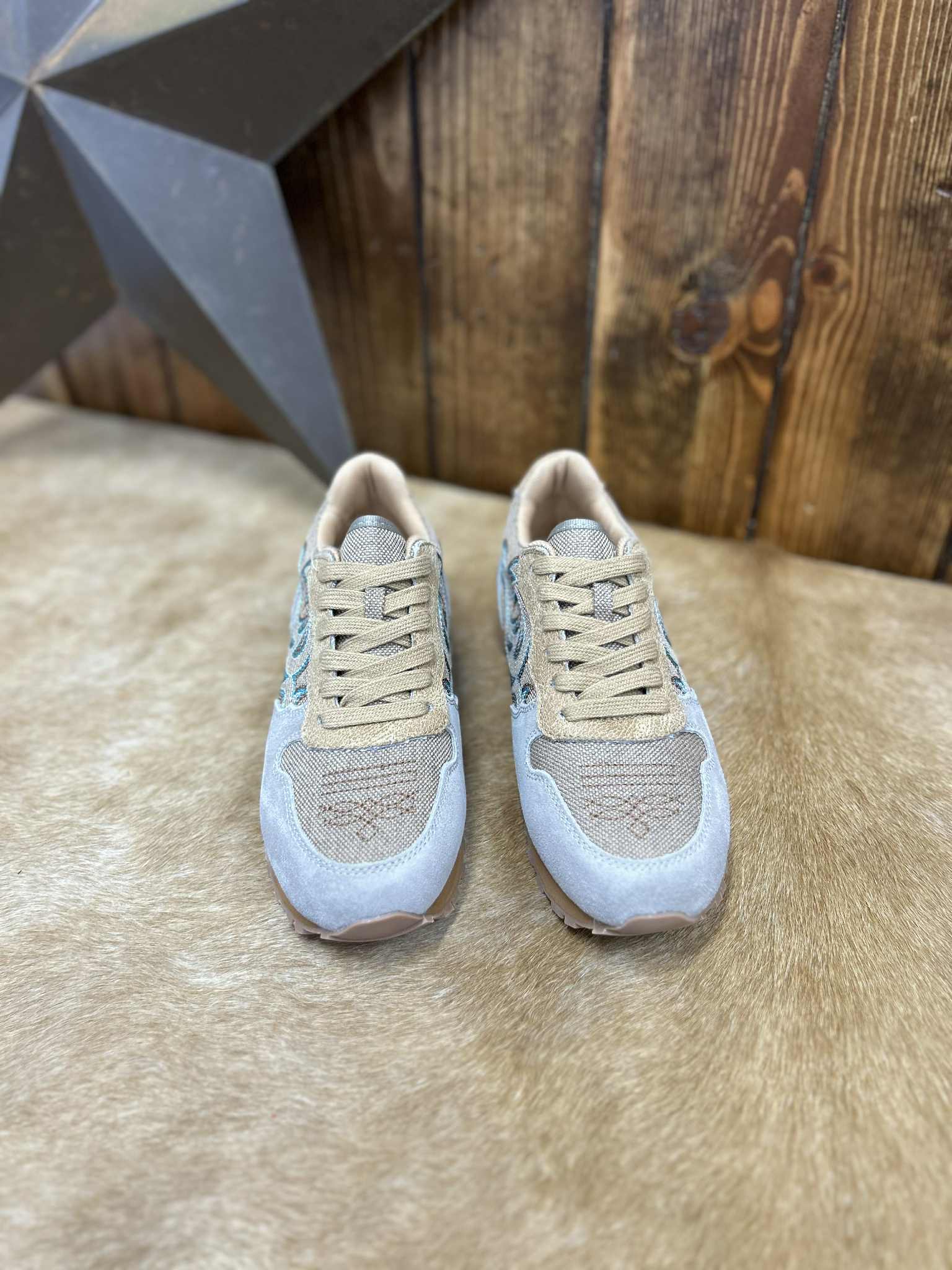 Women's Roper Tan Giddy Up Shoes-Women's Casual Shoes-Karman-Lucky J Boots & More, Women's, Men's, & Kids Western Store Located in Carthage, MO