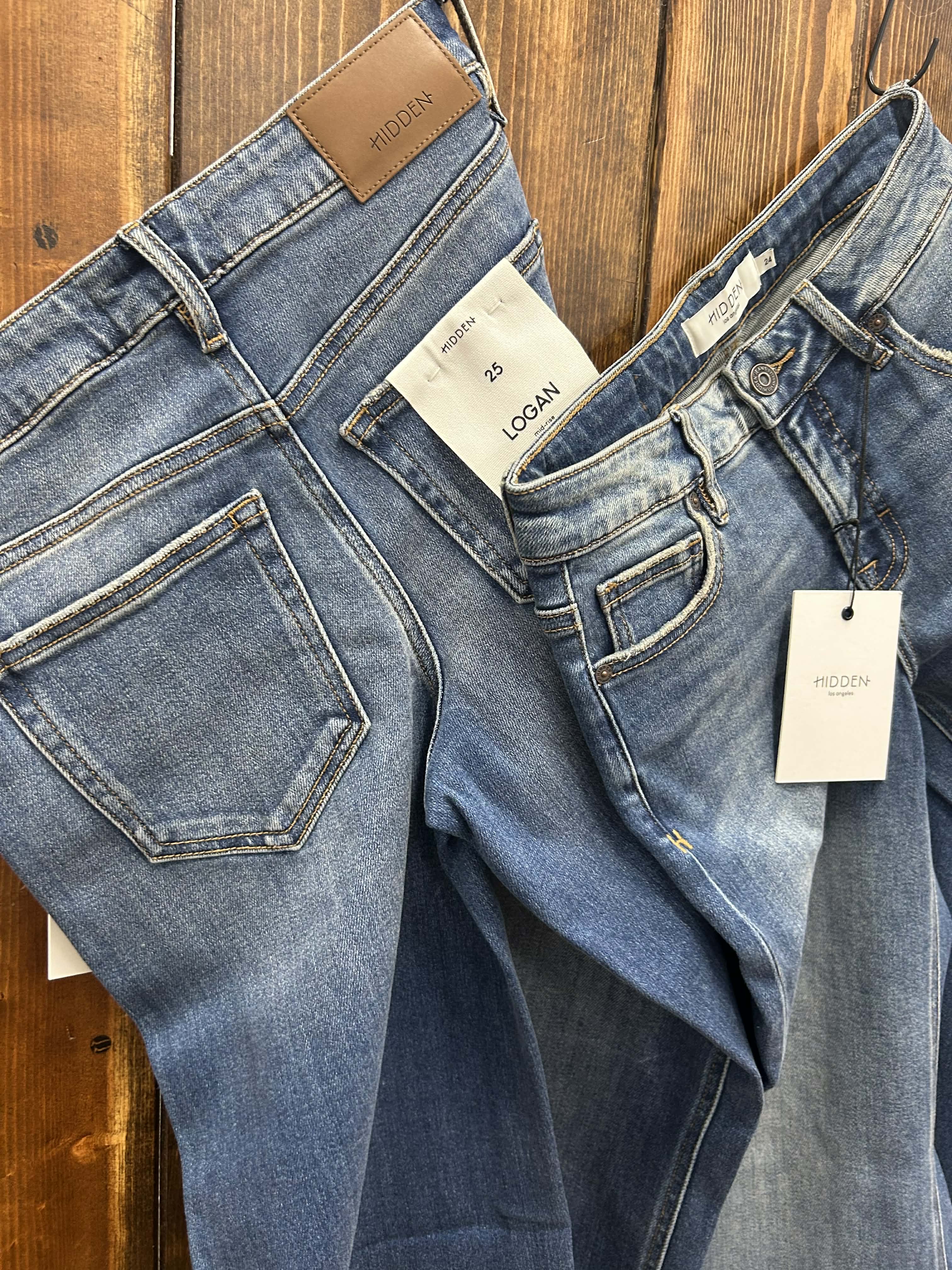 Women's Hidden Carley Mid Rise Dad Jean-Women's Boots-HIDDEN-Lucky J Boots & More, Women's, Men's, & Kids Western Store Located in Carthage, MO