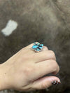 Piper Ring-Rings-LJ Turquoise-Lucky J Boots & More, Women's, Men's, & Kids Western Store Located in Carthage, MO
