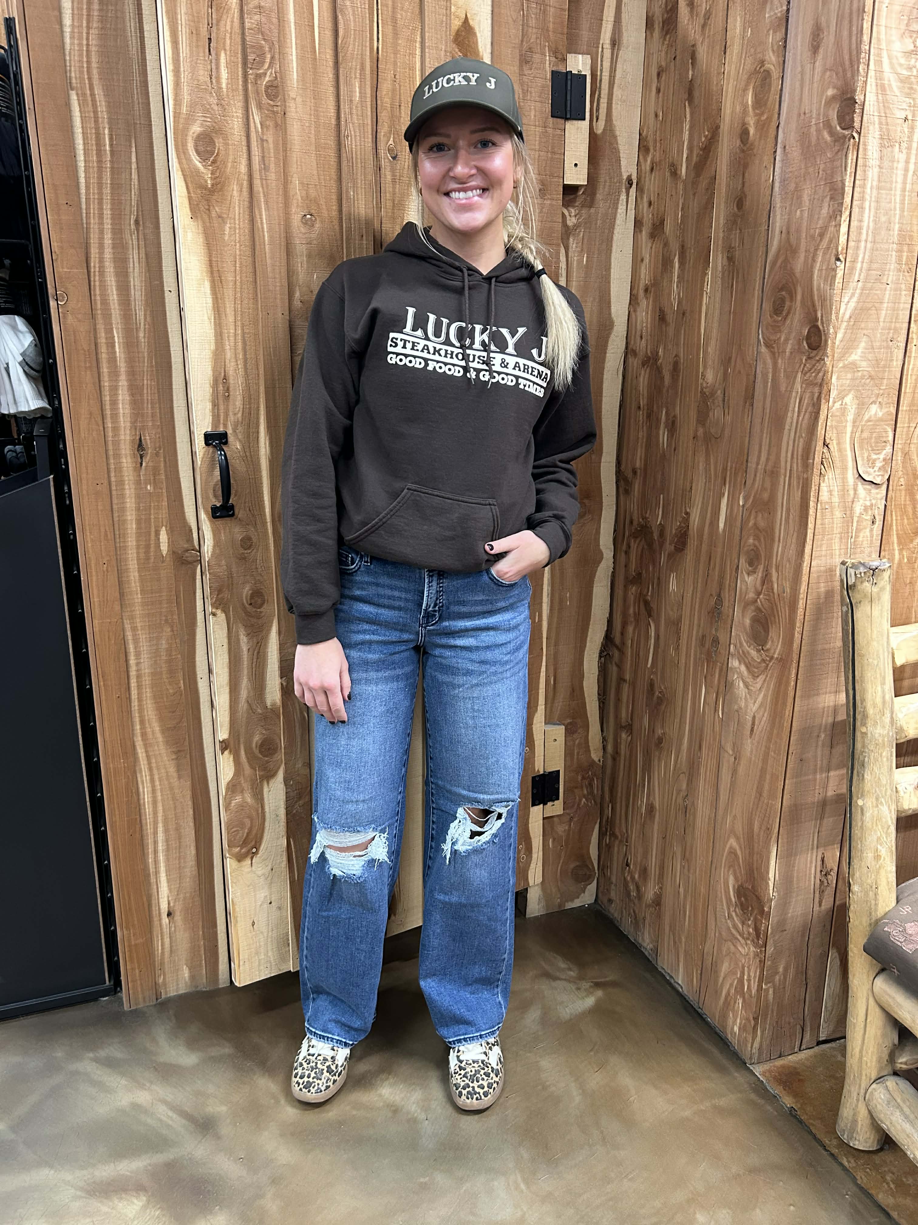 Women's Hidden Charlie Mid Rise Basic Dad Jean-Women's Denim-HIDDEN-Lucky J Boots & More, Women's, Men's, & Kids Western Store Located in Carthage, MO