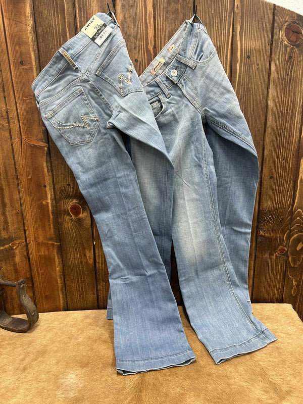 Women's Ariat Giovana Slim Leg Trouser Jean-Women's Denim-Ariat-Lucky J Boots & More, Women's, Men's, & Kids Western Store Located in Carthage, MO