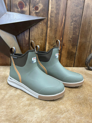 Men's Xtratuf 6" Ankle Deck Boot Sport-Men's Rain Boots-XTRATUF-Lucky J Boots & More, Women's, Men's, & Kids Western Store Located in Carthage, MO