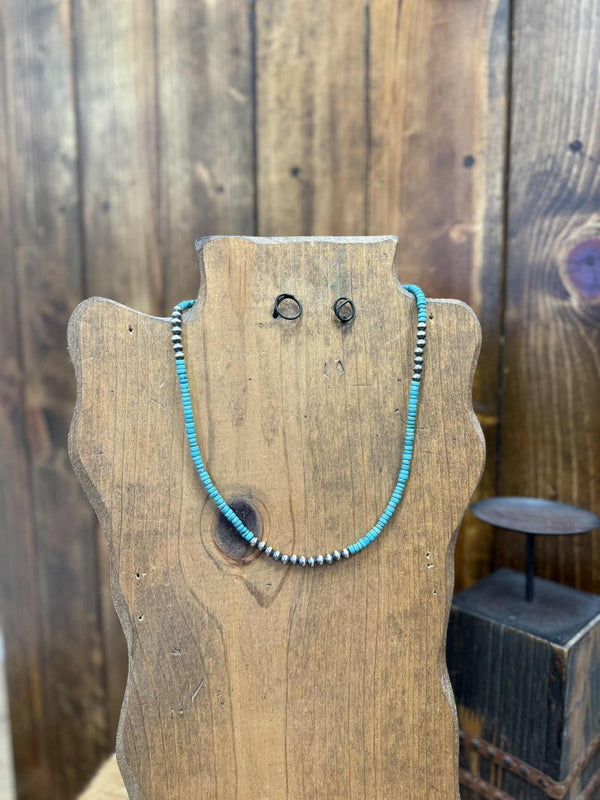 Penelope Necklace-Necklaces-LJ Turquoise-Lucky J Boots & More, Women's, Men's, & Kids Western Store Located in Carthage, MO