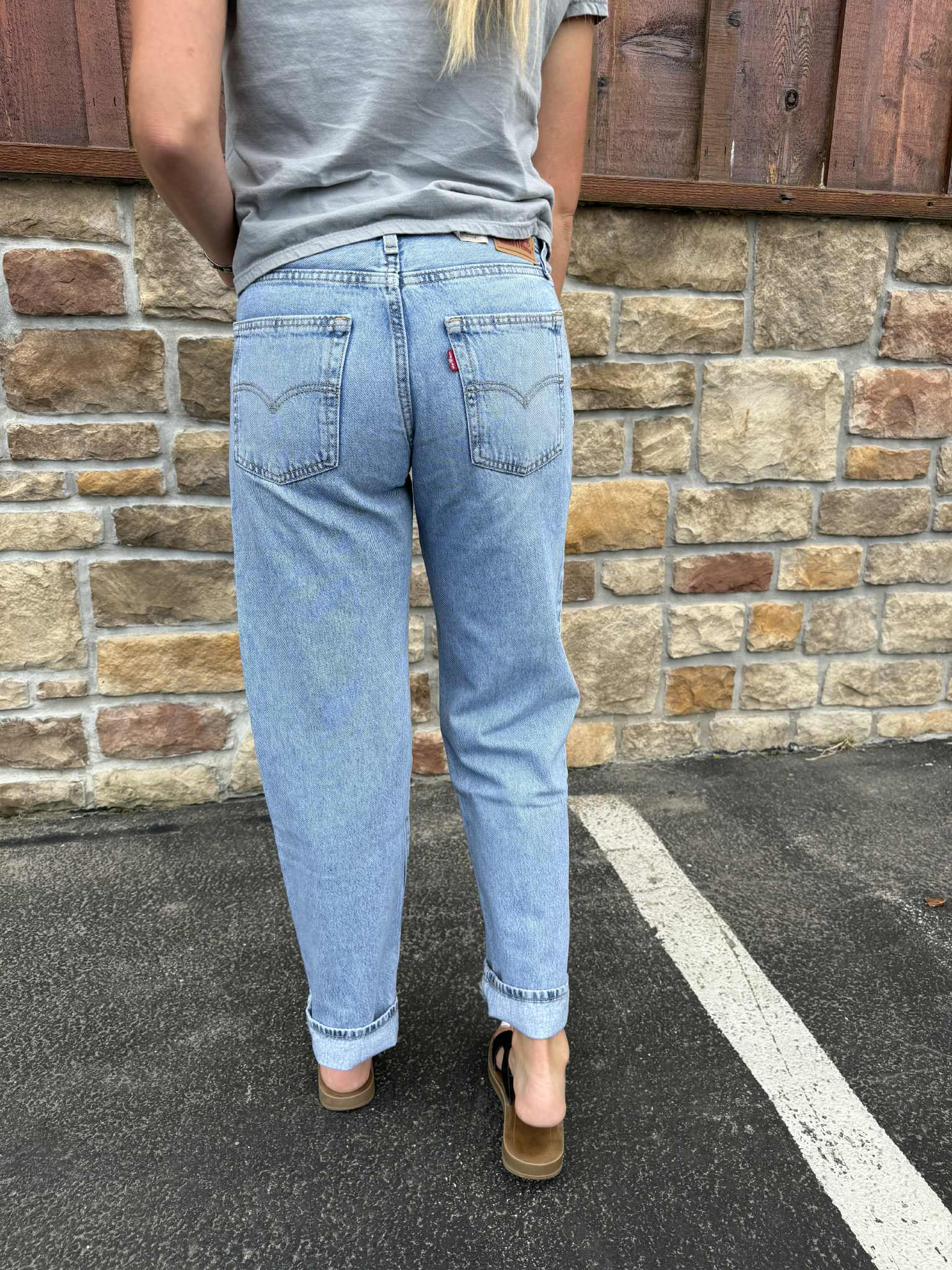 Women's Levi's '94 Baggy Straight Leg Jean-Women's Denim-Levi's-Lucky J Boots & More, Women's, Men's, & Kids Western Store Located in Carthage, MO