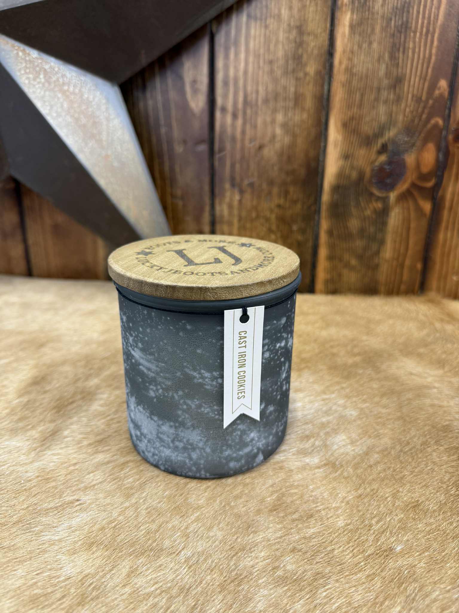 Lucky J River Rock Candles-Candles-LJ Candles-Lucky J Boots & More, Women's, Men's, & Kids Western Store Located in Carthage, MO
