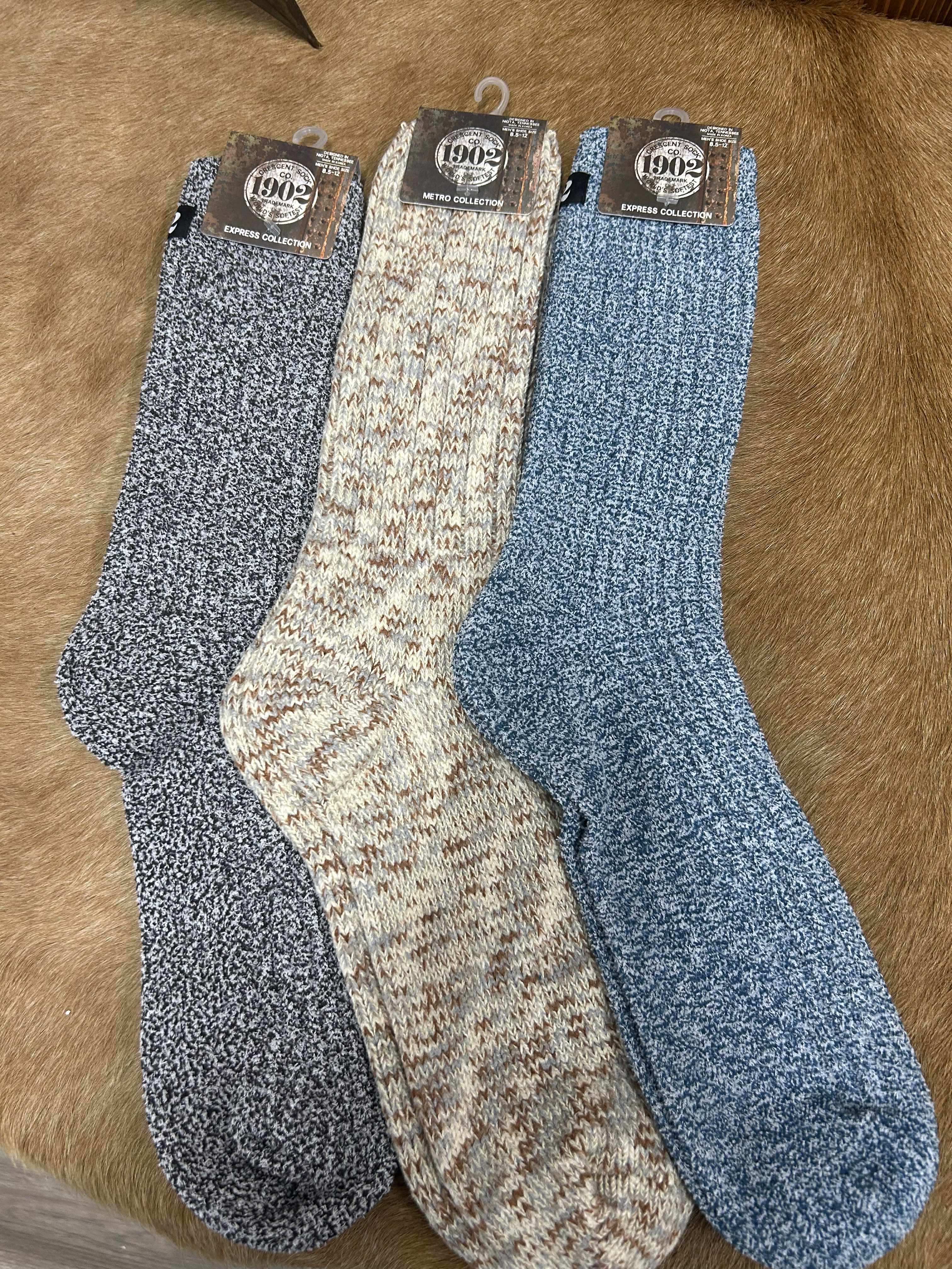 1902 Express Collection Socks-Socks-World's Softest Socks-Lucky J Boots & More, Women's, Men's, & Kids Western Store Located in Carthage, MO